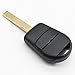 3 Buttons Remote Key Fob Cover Key Shell Case for Land Rover Range Rover 2002 2003 2004 2005 2006 Sport 2006 Uncut Blade