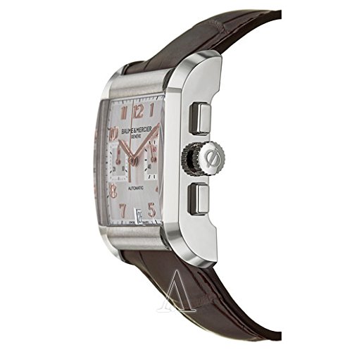 Baume-Mercier-Hampton-Automatik-Silber-Zifferblatt-Herren-Armbanduhr-10029
