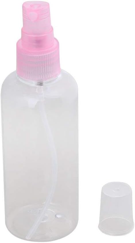 Doublelife Pack of 12 Fine Mist Mini Spray Bottles 100ml(3.4 oz) with Atomizer Pumps and Caps- for Essential Oils Travel - Image 4