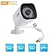EWETON 1080P Bullet Security Camera, HD Hybrid 4-in-1 TVI/CVI/AHD/960H Waterproof Indoor/Outdoor Surveillance Camera 2.0MP 1920x1080, 36 LED 115ft Night Vision 3.6mm Lens UTC OSD