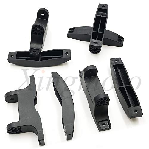 NBX- Universal Ski Snowboard Roof Rack Carriers for 6 Pair Skis or 4 Snowboards