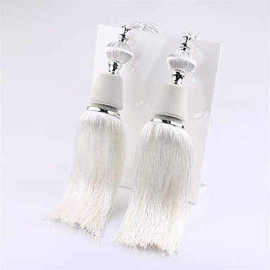 Guixin Tiebacks Tie Back 15Inx3in 16,White
