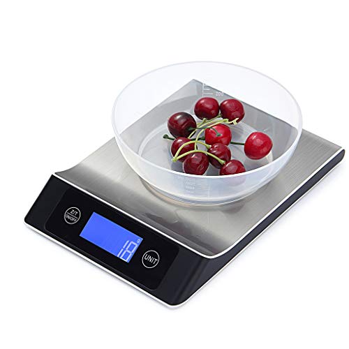 Digital Kitchen Scale Precise Cooking Scale and Baking Scale, Multifunction 15KG / 10 KG (15kg/1g)