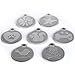 GoTags Playful, Custom Engraved Pet ID Tags, Solid Stainless Steel, Personalized Dog and Cat Pet ID with up to 4 Lines of Text, Cute, Durable and Long-Lasting