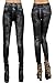 Amour- Sexy Denim Look Faux Jean Blue Stretchy Leggings Tights Pants Jegging (FG9073BK)