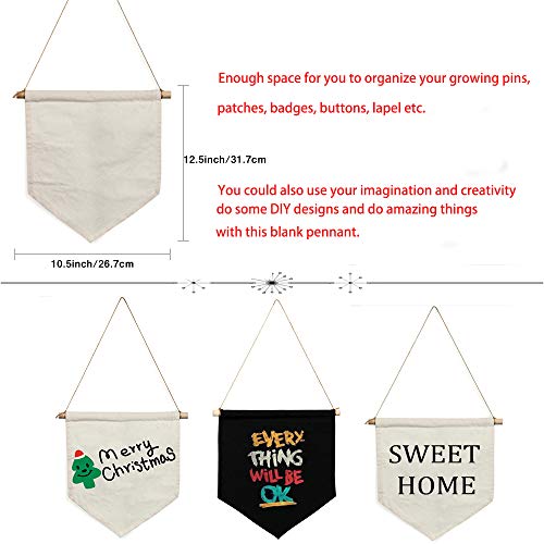 Enamel Pin Wall Display Banner Blank Canvas Banner For Import