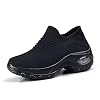 Womens-Walking-Shoes-Sock-Sneakers-Mesh-Slip-On-Air-Cushion-Lady-Girls-Modern-Jazz-Dance-Easy-Shoes-Platform-Loafers