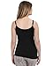 Kindred Bravely Simply Sublime Maternity & Nursing Tank with Built-in Bra (Black, X-Large)