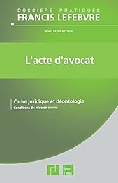 L' acte d'avocat