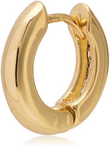 Anne Klein Gold Huggie Hoop Earrings