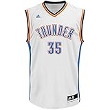 Kevin Durant Oklahoma City Thunder NBA Youth Home Jersey White #35