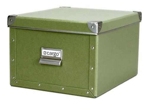 Cargo Naturals Shelf Box, Sage, 7-3/4 by 12-1/2 by 10-1/2-Inch