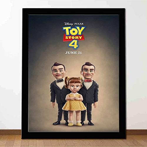 映画ポスター ハンギングペインティング トイストーリー4 19 デポー 家族の壁画装飾 フォトフレーム ファッション絵画ポスター 壁の装飾 テーマサイズ 39x33cm 額縁を送る