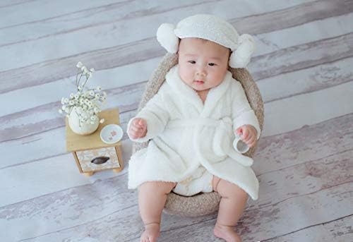 WaW 2.2x1.5m Fabric Photography Studio Backdrop Grey Wood Rustic Background for Newborn Baby Photoshoot - Image 5