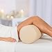 EarthLite Bolster Pillow Jumbo – Durable Massage Bolster, 100% PU Upholstery incl. Strap Handle/Professional Quality for Massage Table/Back Pain Relief