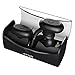 Bluetooth Headphones, Rademax True Wireless Earbuds Stereo Dual V4.2 Bluetooth Headsets Built-in Mic and Portable Charging Carrying Case Noise Cancelling Earphones Mini Earpiece for Smartphones