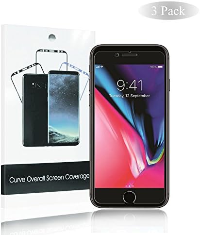 [3 Pack] HoPerain iPhone 8 Plus Screen Protector Tempered Glass Film For Apple iPhone 8 Plus