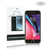 [3 Pack] HoPerain iPhone 8 Plus Screen Protector Tempered Glass Film For Apple iPhone 8 Plus