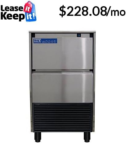65 Lb Stainless Steel Commercial Ice Maker Machine
