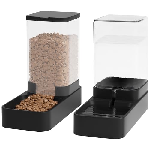 Wefeedy Automatic Cat Feeder and Water Dispenser Set