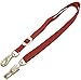 Intrepid International Durable and Secure Nylon Cross Ties, Adjustable 40-75 inches, Cross Ties for Horses, Horse Tie Down with Panic and Breakaway Snap, Attaches to Halter