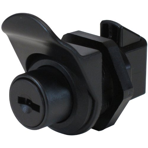 Teak Isle Southco Non-Locking Steel Flush Latch (Stainless), Cabinet