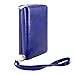 for Samsung Galaxy Note 4 Case - Cellularvilla PU Leather flip Wallet Bag Pouch Case with Credit Card Slots Pockets Cover for Samsung Galaxy Note 4 SM-N910S / SM-N910C (Midnight Blue)
