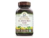 Nutrigold St. John's Wort Gold (European Pharma Grade) (Clinically-proven), 300 mg, 90 veg. capsules