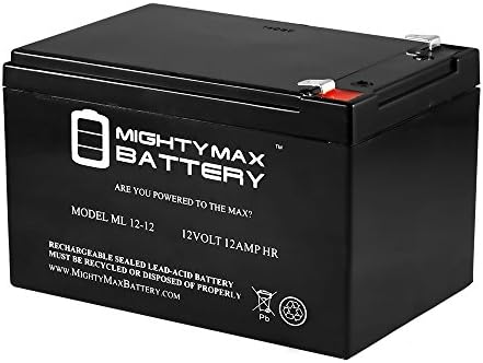 Mighty Max Battery12V 12AH SLA Battery for Optima Digital 1200 Battery Chargers