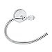 MODONA Towel Ring - White Porcelain & Polished Chrome - Arora Series - 5 Year Warrantee