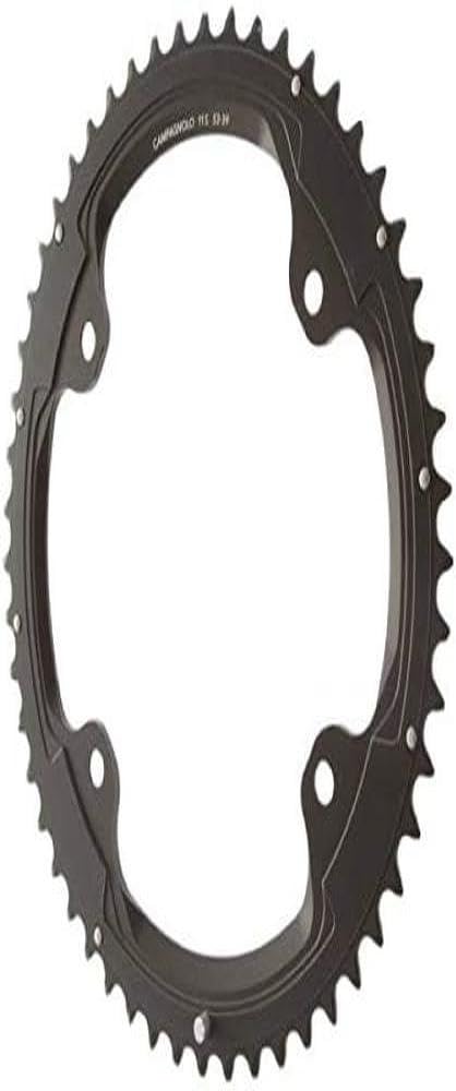 X-BIONIC Campagnolo Unisex's Super Record/Chorus 4 Arm 11 Speed Chainring, Black, 34T, FC-SR234