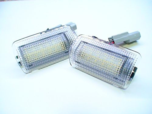 TWO Xenon HID WHITE Toyota and Lexus Step Courtesy Door SMD LED Lamps Lights Bulbs