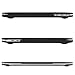 MOSISO Plastic Hard Case&Keyboard Cover&Screen Protector Compatible with MacBook Pro 13 inch, Pure Deep Black