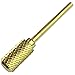 Beauticom Professional Pana Gold Large Dome Top Barrel Carbide Bit (Coarse) 3/32