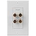 Dayton Audio SDP4 4-Way Speaker Distribution Panel