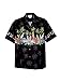 Pacific Legend Boys Old Time Woodie Surfboard Chest Band Shirt Black M/12