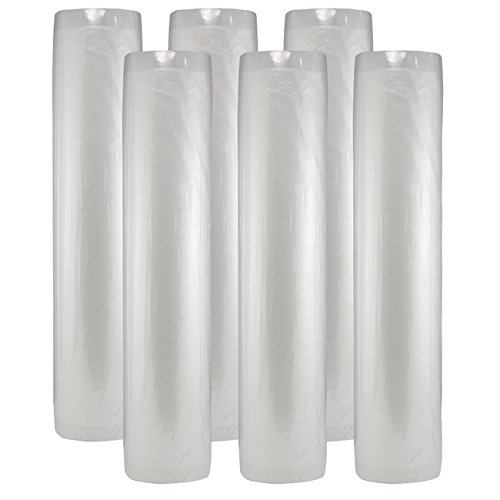 11 Inch Vacuum Sealer Rolls Fits Tilia FoodSavers 6 Pack