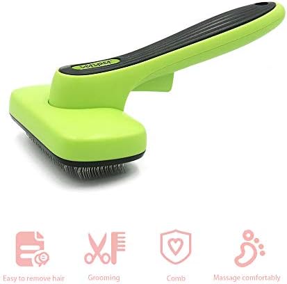 Galapara ペット用ブラシ 犬 猫 小動物用くし ブラシ ペット用クリーニング お手入れ用品 ノミ取り 春の新作シューズ満載 抜け毛取り