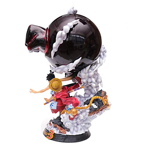 SZSOZD Anime One Piece Land Von Wano Land AFFE D Ruffy Gear 3 PVC Action Figure Sammlung Modell Spielzeug – Bild 3