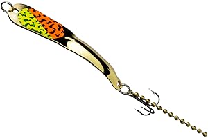 IRON DECOY Steely Fishing Lure Spoon, Casting, Trolling, Jigging, Ice, Lake, River, Stream, Freshwater, Trout, Bass, Walley, Salmon, Crappie, Pike