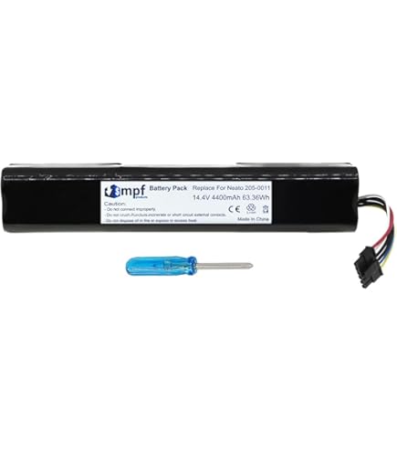 Cameron Sino Battery for Neato Botvac Connected, Botvac Connected D3, Botvac Connected D5, Botvac D3, Botvac D3 Connected, Botvac D3 , Botvac D705, Botvac D705 Connected 4200 mAh