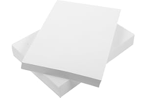 CONGARTENO 500 Sheets Printer Paper Double Sided Thick White Printing Paper for Office School DIY Crafts
