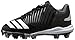 adidas Unisex-Kid's Icon MD Baseball Shoe, Black/White/Onix, 11K M US Little Kid