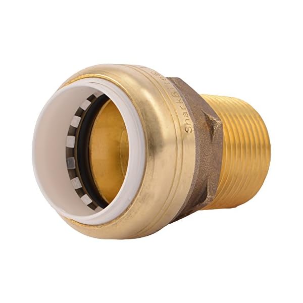 Shatg #Sharkbite 1/2" PVC x 1/2" Mnpt Male Connector