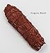 CircuitOffice Set of 5 Sage Smudge Stick Sampler: White Black Blue Cedar Dragons Blood