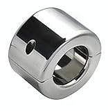 Hinged Ball Stretcher Weights, Surgical Steel Ball Weights and Ball Stretchers (20mm x 34mm - 10 Ounces)