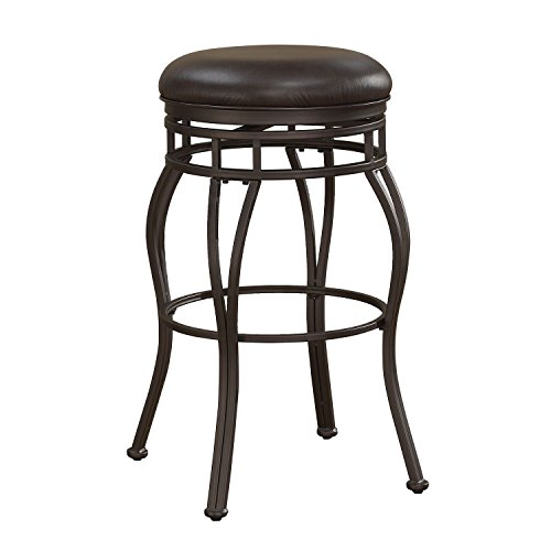 American woodcrafters villa backless counter stool