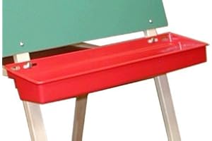Beka Red Plastic Paint Tray for Easels