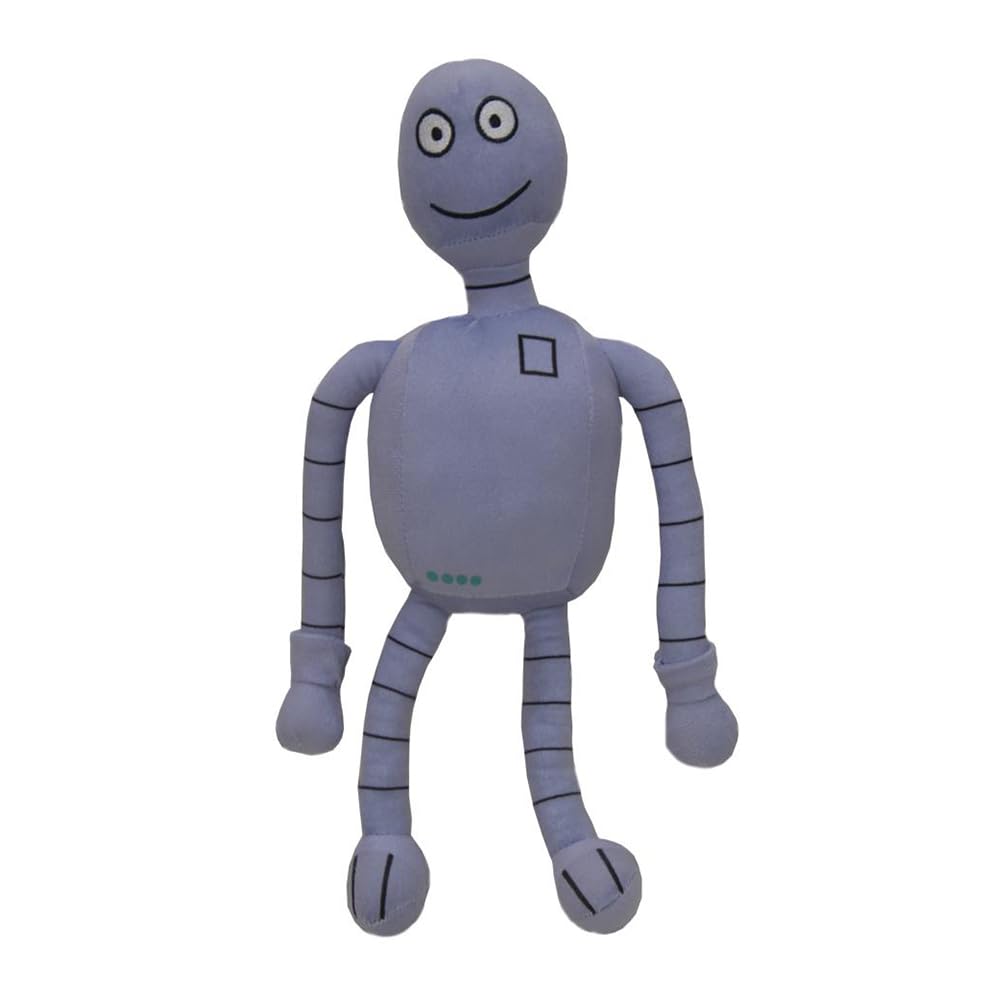 New Wild Robot Plush Robot Dreams Plush Toy Collectable Character Ideal Sleep Play Companion Soft Cuddly Design Plushies Stuffed Doll Gifts for Fans Purple