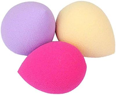 Beauty Blender Sponge Huphoon 3PCS Egg Shape Colorful Professional Makeup Foundation Beauty Powder Puff